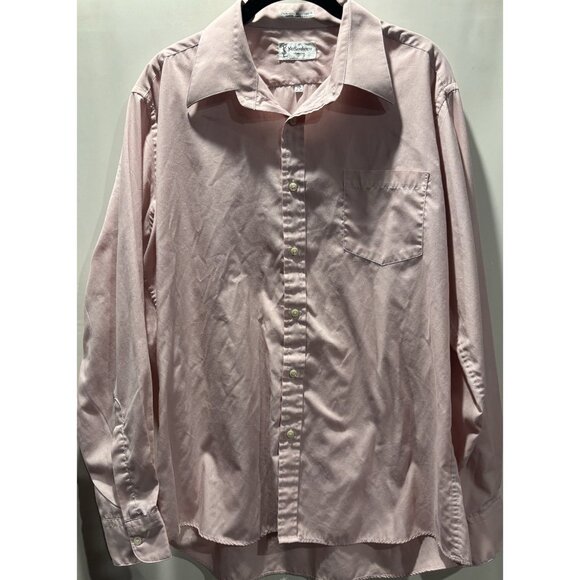Yves Saint Laurent Chemises Pink Button Up Shirt Women’s Size 17 34-35 - Picture 2 of 7